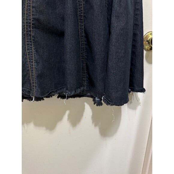 BISOU BISOU MICHELLE BOHBOT SPECIAL EDITION DENIM NATTY REBEL SKIRT size 2 - Picture 9 of 10